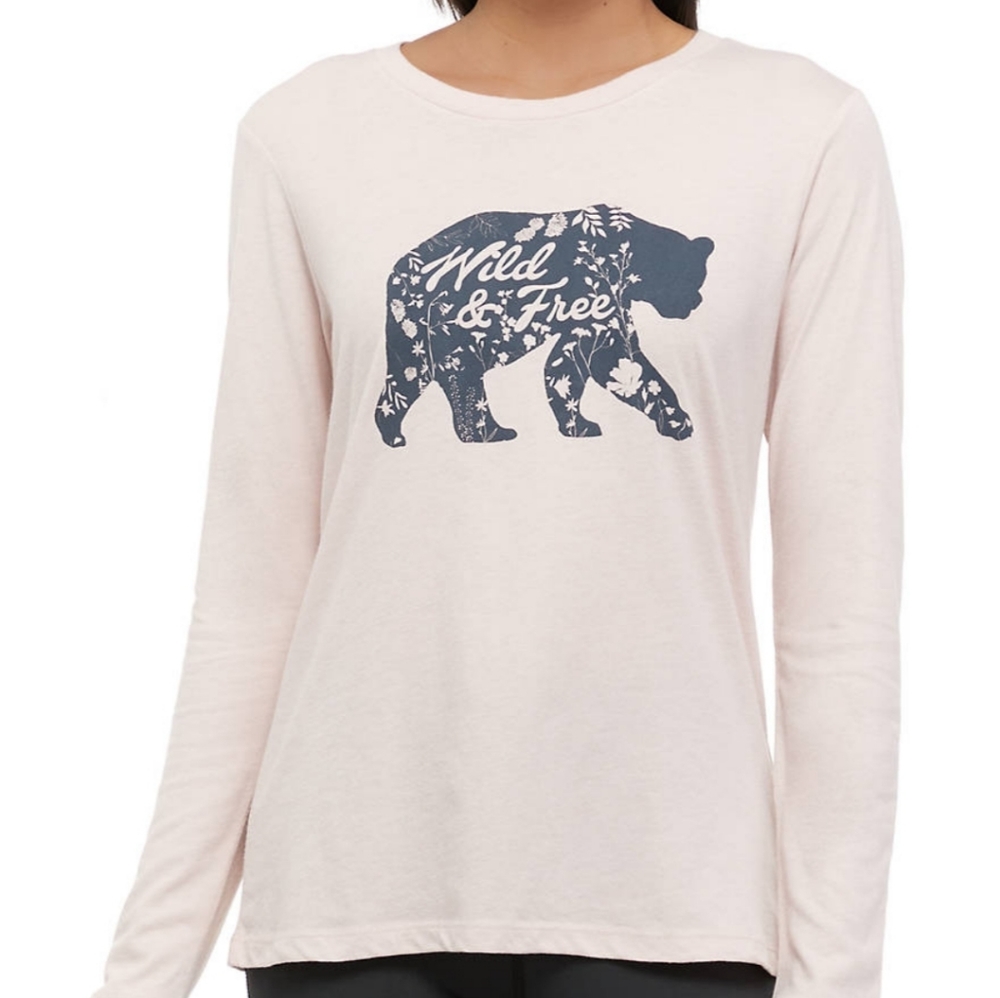 🆕️ Mountain & isles Tee Wild and Free Bear